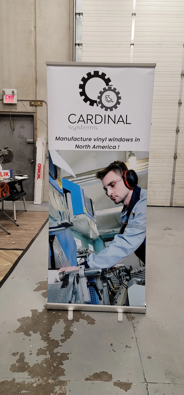 Roll-up banner project by Kerem Sign in Toronto
